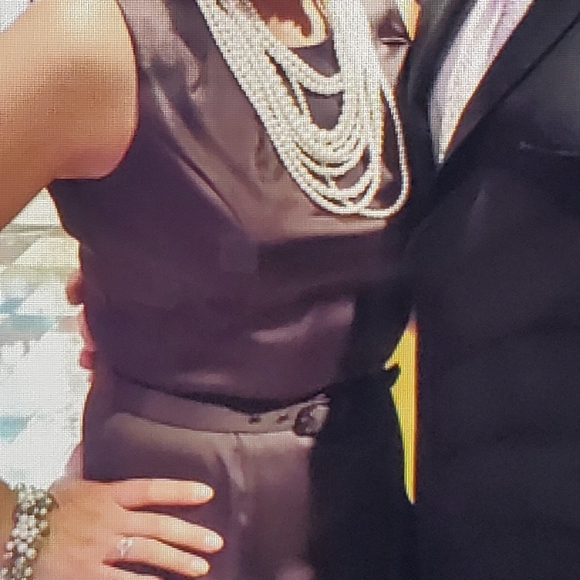 DRESS BARN | Satin Sheath - Picture 2 of 5